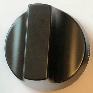 Six New Fivestar stove 731523 3120-203 Front Burner Knobs-black off/hi/low only.